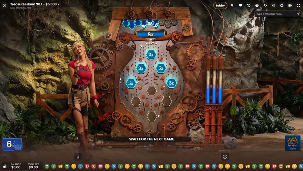 New and Improved Treasure Island - bonus game