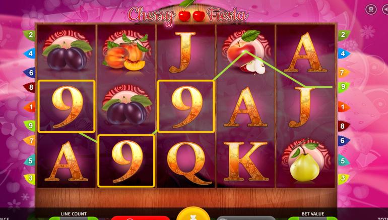 Cherry Fiesta Game Screenshot